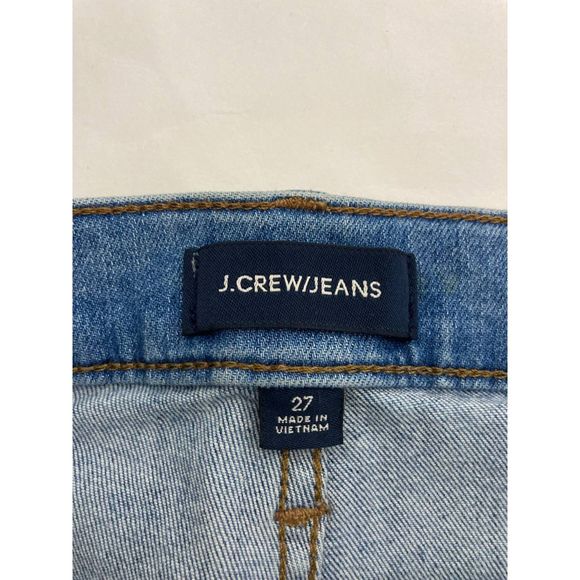 J Crew Jeans Womens 27 High Rise Toothpick 9'' Skinny Ankle Stretchy J9733 - Picture 13 of 15